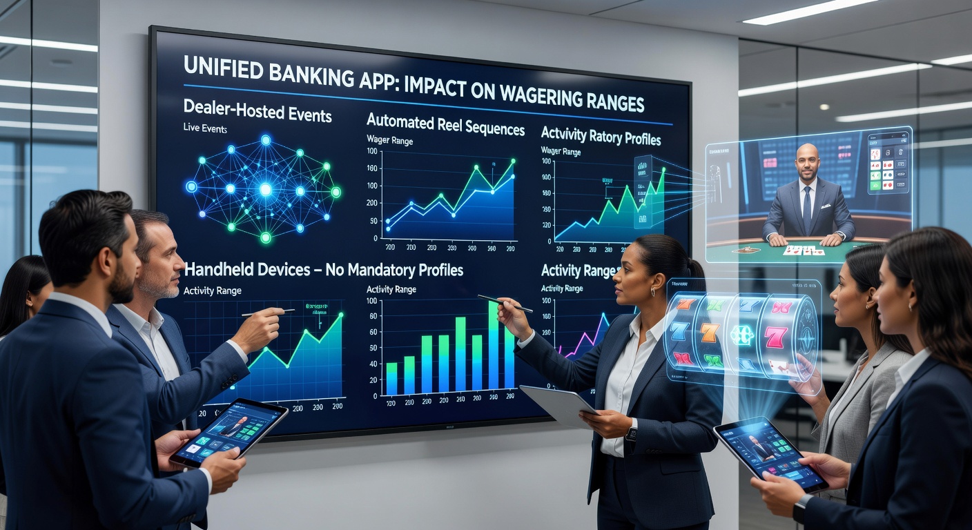 Unified banking apps enabling seamless access to mobile wagering options from live dealer tables to slot reels without account creation