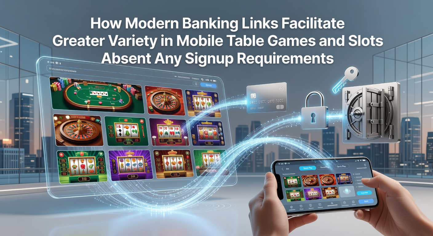 Modern banking interface showing instant mobile transfers to gaming platforms without account creation